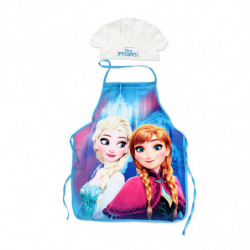 Ensemble Tablier de cuisine et Chapeau La reine des Neiges