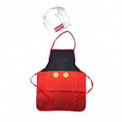 Ensemble Tablier de cuisine et Chapeau Mickey