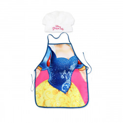 Ensemble Tablier de cuisine et Chapeau Blanche Neige