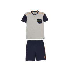 Ensemble Pyjama court haut...