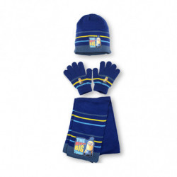 Ensemble bonnet + gants +...