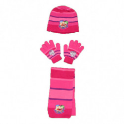 Ensemble bonnet + gants +...